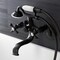 Kingston Brass KS226ORB Wall Mount Tub Faucet with Hand Shower, Oil Rubbed Bronze KS226ORB - alternate 4